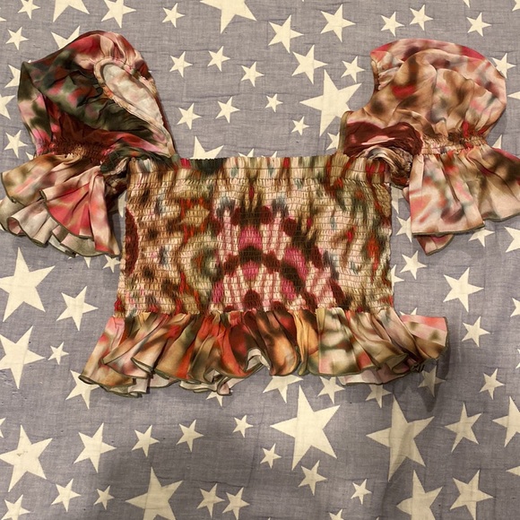 CHARO RUIZ Flower power crop top - Picture 2 of 3